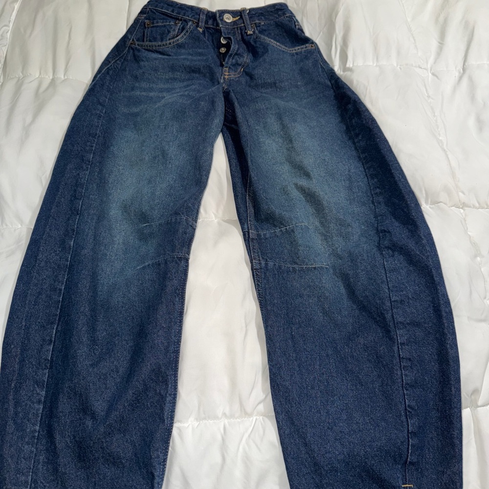 BDG Barrel Dark Blue Denim Jeans